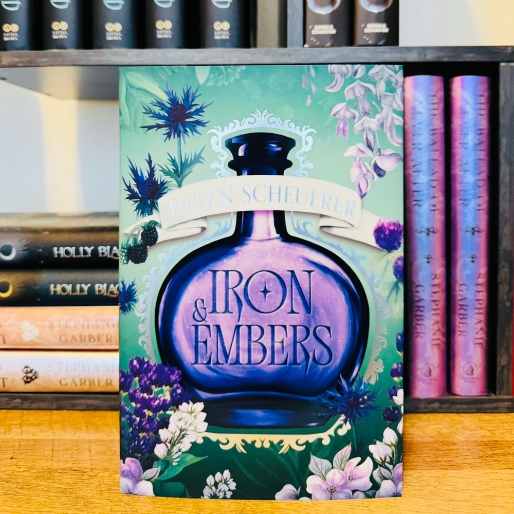 Fairyloot Exclusive Signed Edition Iron & Embers by Helen Scheuerer